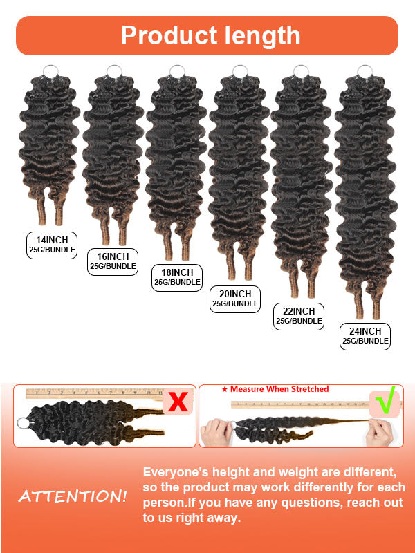 Burmese Curly Feather Crochet Human Hair Extensions – T30 | Coliki Hair