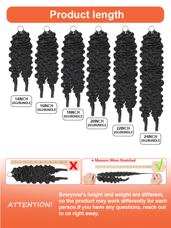 Burmese Curly Feather Crochet Human Hair Extensions – Natural Black | Coliki Hair